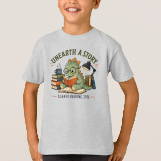 Camiseta Diario Adorable Dinosaurio Decoración de Historia 