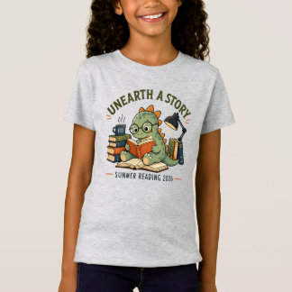 Camiseta Diario Adorable Dinosaurio Decoración de Historia 