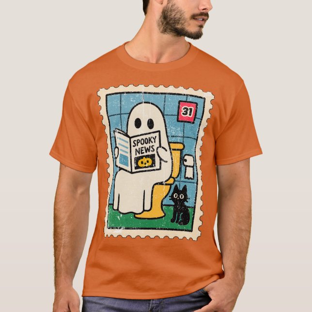 Camiseta Diario de lectura Ghost (Anverso)