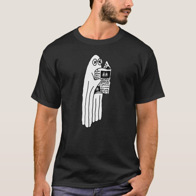 Camiseta Diario de lectura Ghost (Anverso)
