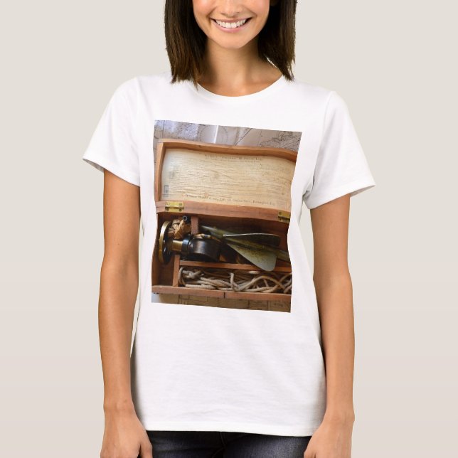 Camiseta Diario de Nave Antiguo (Anverso)