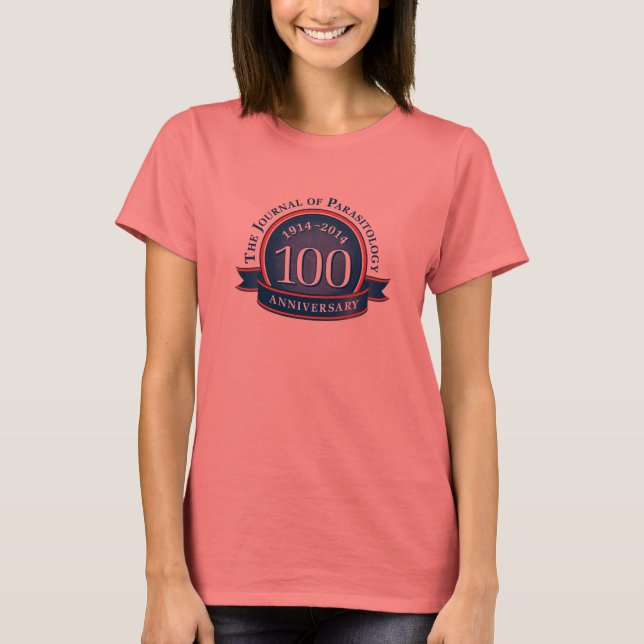 Camiseta Diario de Parasitología 100 años (Anverso)