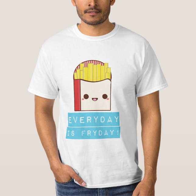Camiseta ¡Diario es Fryday! (Anverso)