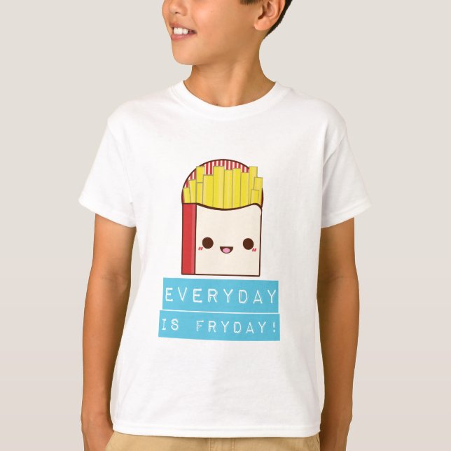 Camiseta ¡Diario es Fryday! (Anverso)