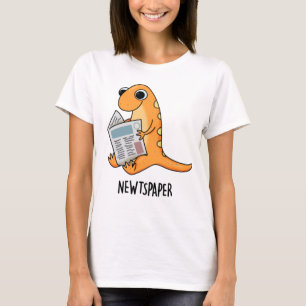 Camiseta Diario Funny Newt Pun