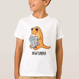 Camiseta Diario Funny Newt Pun
