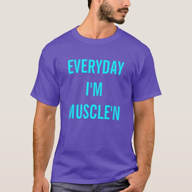 Camiseta Diario soy Muscle'n (Anverso)