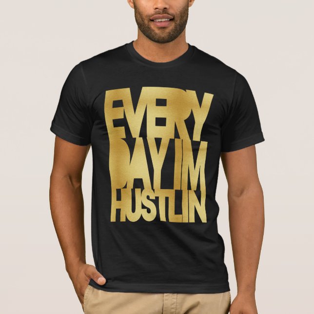 Camiseta Diario soy oro de Hustlin (Anverso)