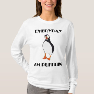 Camiseta Diario soy pájaro del frailecillo de Pufflin