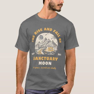 Camiseta Diarios de Murderbot El auge y caída de Sanctuary 