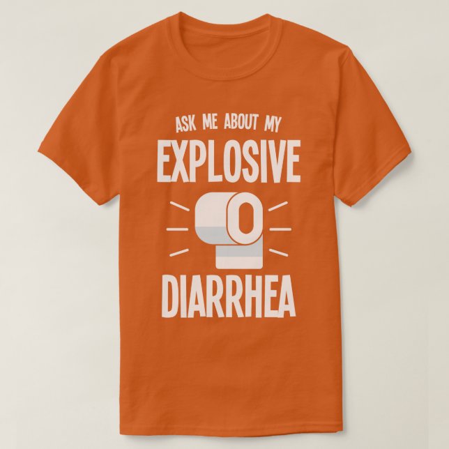 Camiseta Diarrea (Diseño del anverso)