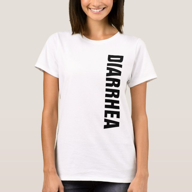 CAMISETA DIARREA PERDIDA EN LA TRADUCCIÓN (Anverso)