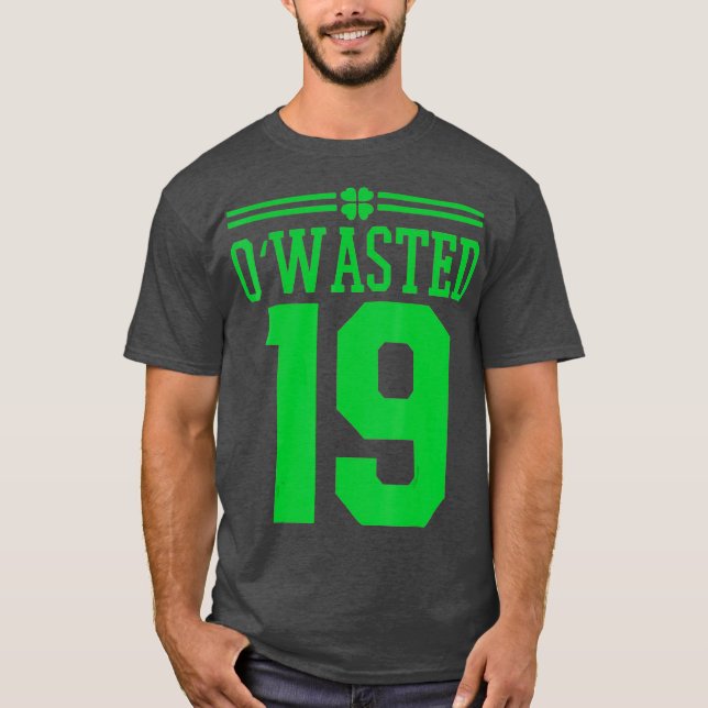 Camiseta Días de 19 equipos que beben divertidos St Patrick (Anverso)