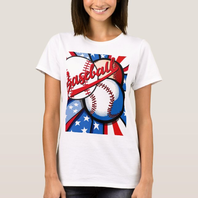 Camiseta Días de béisbol (Anverso)