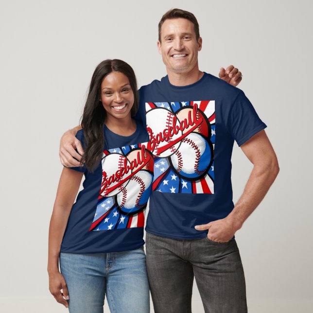Camiseta Días de béisbol (Unisexo)