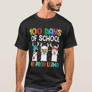 Camiseta Días de colegio No Probllama Llama Feliz Día G