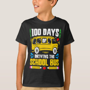 Camiseta Días De Conducción En Autobús Escolar