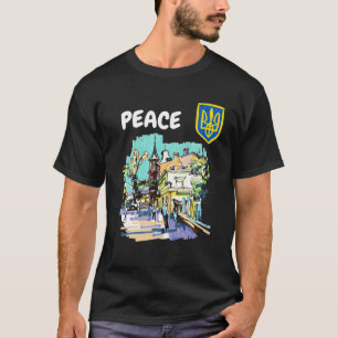 Camiseta Días de cosecha de bandera de Ucrania en Kiev Buch