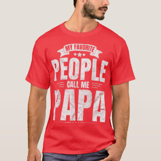 Camiseta Días de cumpleaños del padre de los hombres regalo
