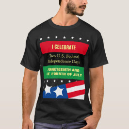 Camiseta Días de Independencia de Estados Unidos 19 de juni