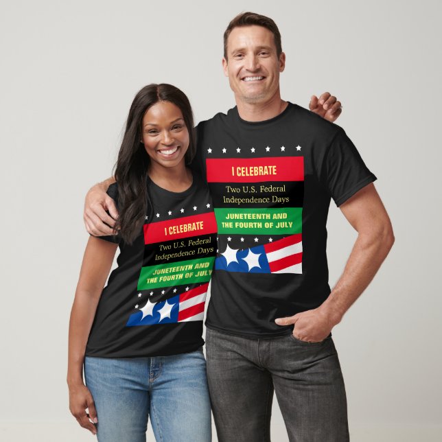 Camiseta Días de Independencia de Estados Unidos 19 de juni (Unisexo)