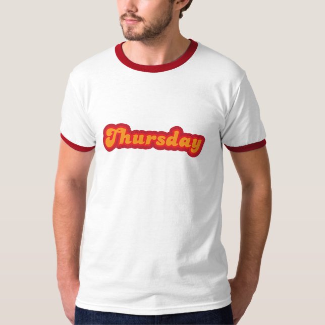 Camiseta Días de la semana (Anverso)