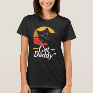 Camiseta Días de los padres del padre del gato del gato del