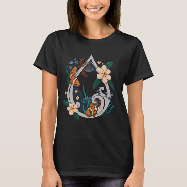Camiseta Días de Océano (Anverso)