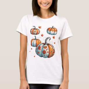 Camiseta Días de Parche de Calabaza 🎃🍂