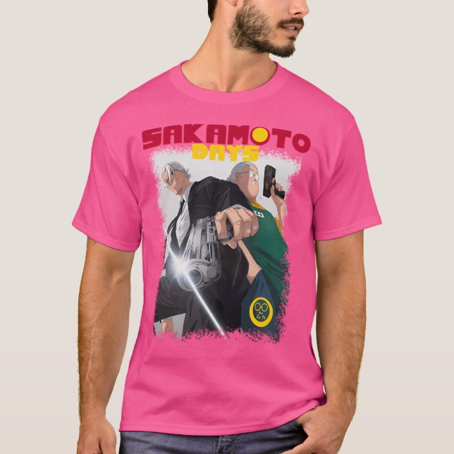 Camiseta Días de Sakamoto - Grasa delgada (Anverso)