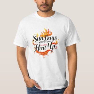 Camiseta Días de Sol en Llamas – Ilumina tu Estilo de Veran