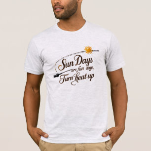 Camiseta Días de Sol, Formas de Pescar – ¡Sube el Calor!