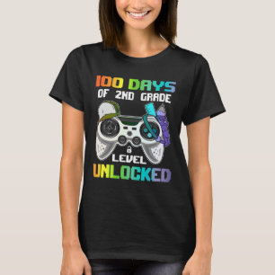 Camiseta Días De Videojuegos De 2º Grado Desbloqueados