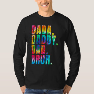 Camiseta Días del padre 2022 Papá Dadá papá bruh Tie Dye pa