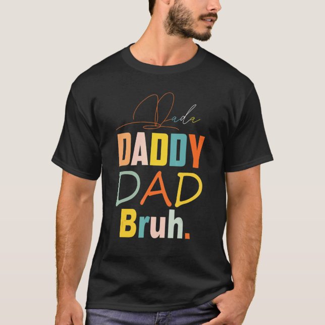 Camiseta Días del padre Dada Papá Noel Bruh Nuevo Padre Ret (Anverso)