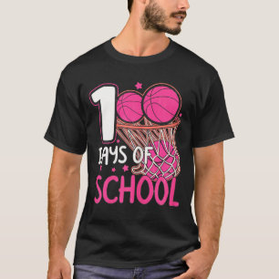 Camiseta Días Deportivos de Humor Escolar de Baloncesto Ros