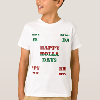 Camiseta días felices del día de las nevadas