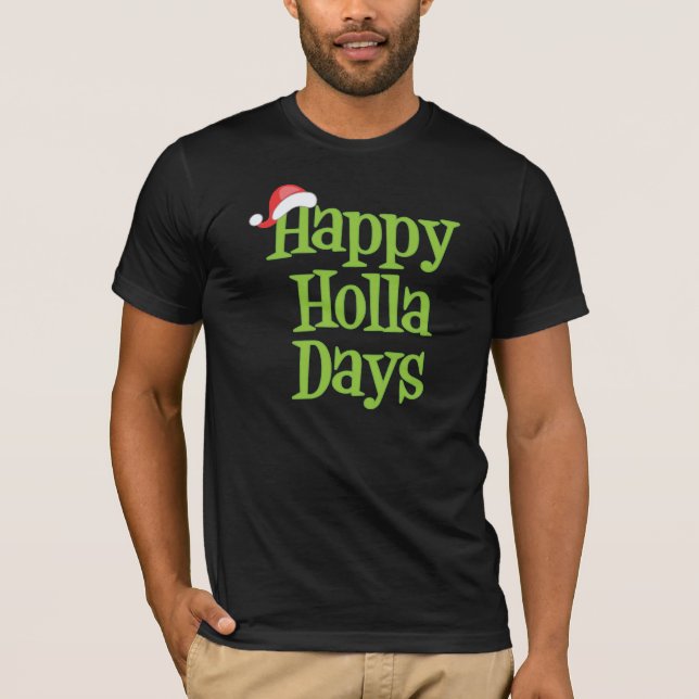 Camiseta Días felices del Holla (Anverso)