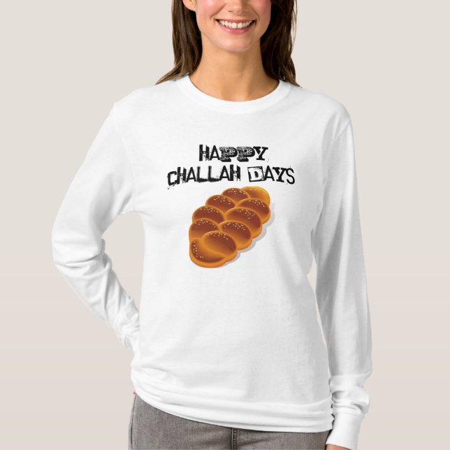 Camiseta ¡Días felices del jalá! (Anverso)