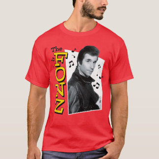 Camiseta Días felicesElla Fonz Notas musicales regalo amigo