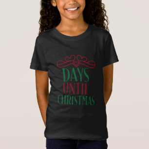 Camiseta Días hasta Navidades