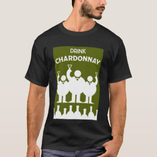 Camiseta Días internacionales del vino Chardonnay