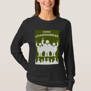 Camiseta Días internacionales del vino Chardonnay