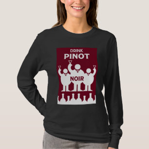 Camiseta Días internacionales del vino Pinot Noir