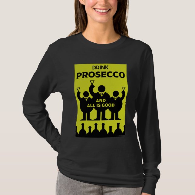 Camiseta Días internacionales del vino Prosecco T-Shirt (Anverso)