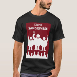 Camiseta Días internacionales del vino Sangiovese