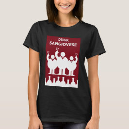 Camiseta Días internacionales del vino Sangiovese