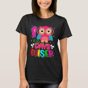 Camiseta Días Lechuza Cuta Wiser 100 Días Más Inteligente 1
