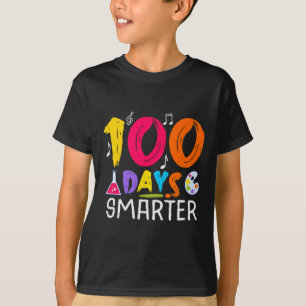 Camiseta Días Más Inteligentes - Temas De 100 Días Escolare