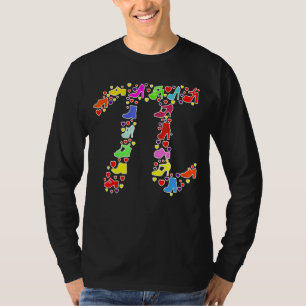 Camiseta Días Pi Rótulo Math Math Teacher Mujeres Shoes Pi 